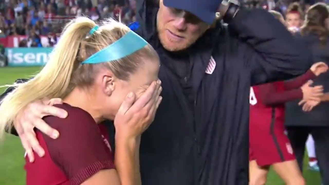 USWNT's Julie Ertz finds out husband Zach Ertz is going to Super Bowl with Eagles | ESPN background