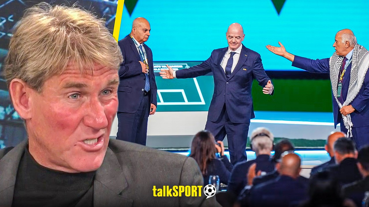 "DRUNK ON INFLUENCE!" Simon Jordan REACTS to Israel & Palestine's FIFA Handshake BACKFIRING!