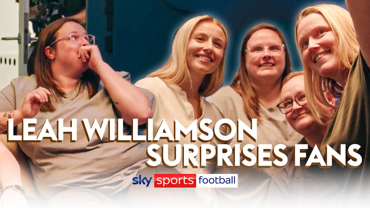 Leah Williamson STUNS three Lioness fans with ultimate FIFA Women's World Cup surprise! ЁЯдй