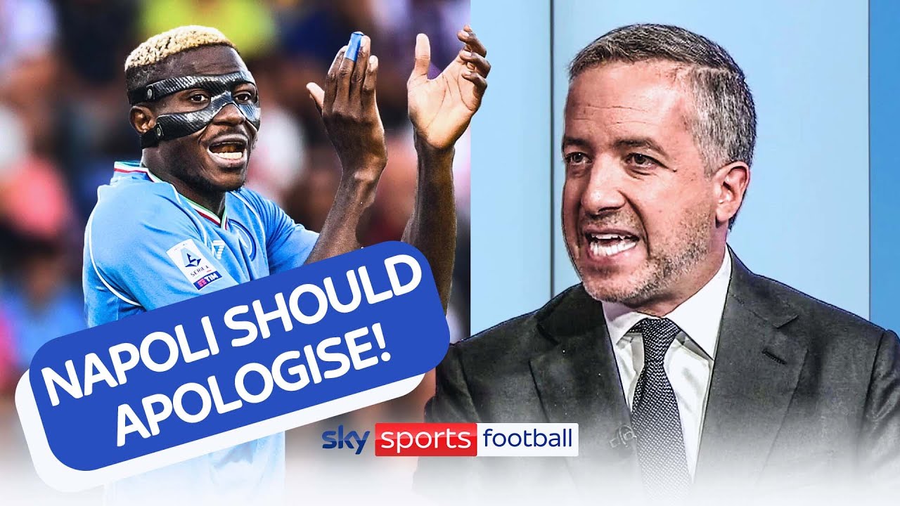 'ABSOLUTE JOKE; NAPOLI SHOULD APOLOGISE TO OSIMHEN!' 𤏠background