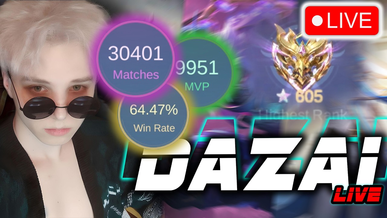 🔴I became ascended | Live Mobile Legends !commands