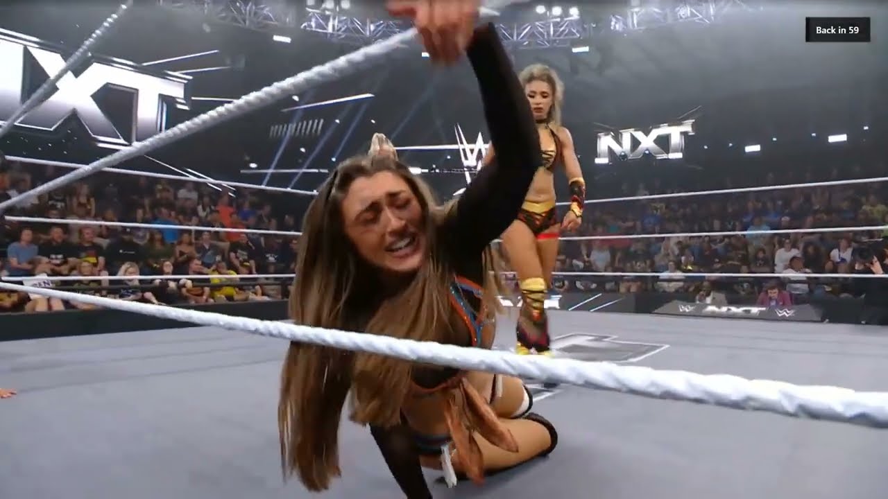 KELANI JORDAN VS WREN SINCLAIR | WWE NXT PART 1 background