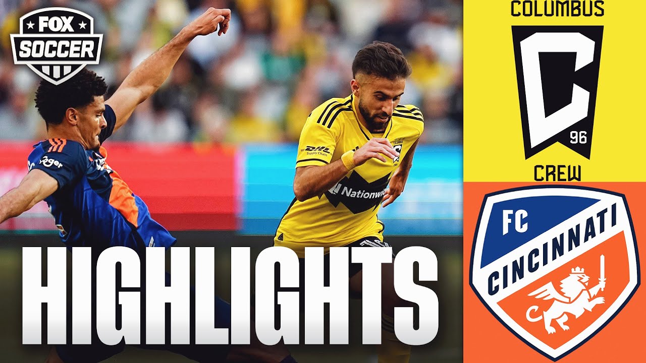 Columbus Crew vs. FC Cincinnati Highlights | MLS | FOX Soccer background