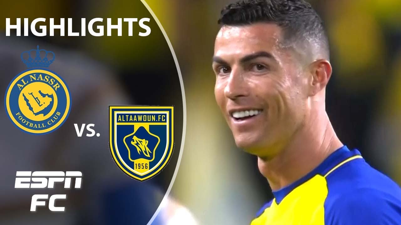 Cristiano Ronaldo's TWO ASSISTS power Al Nassr's win 💪 | Saudi Pro League Highlights | ESPN FC background