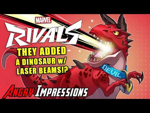 Marvel Rivals Season 8 - LASER DINOS?! - Angry Impressions!