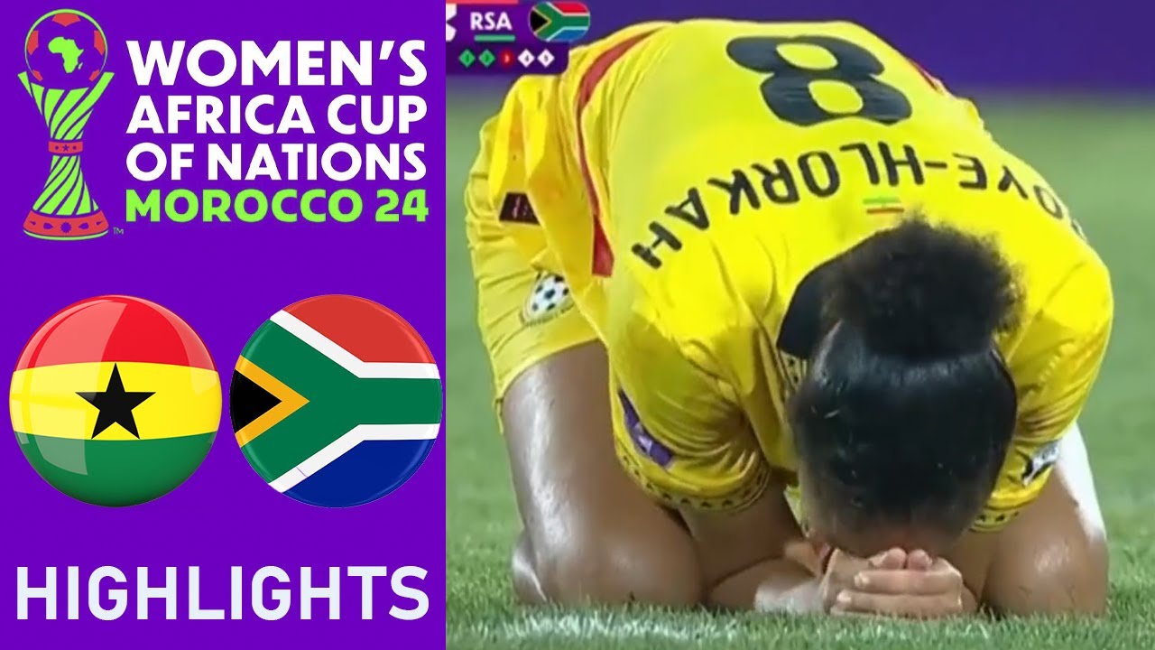Ghana vs South Africa Highlights | 3rd place - CAF WOMEN'S AFRICA CUP OF NATIONS | 25-7-2025