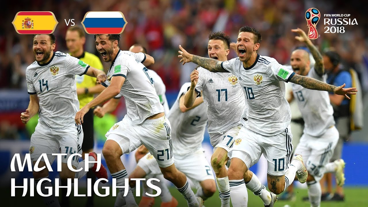 Spain v Russia | 2018 FIFA World Cup | Match Highlights backdrop