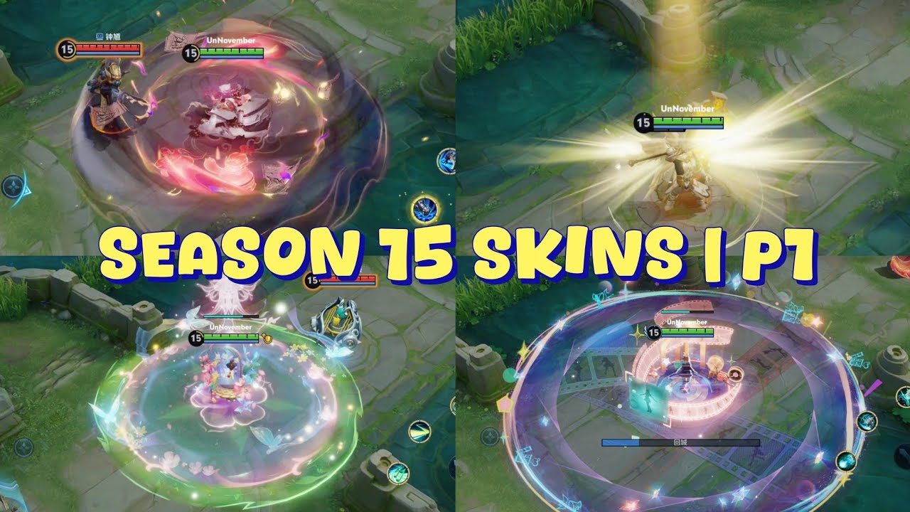 SEASON 15 UPCOMING SKINS RELEASED | PART 1 | HONOR OF KINGS