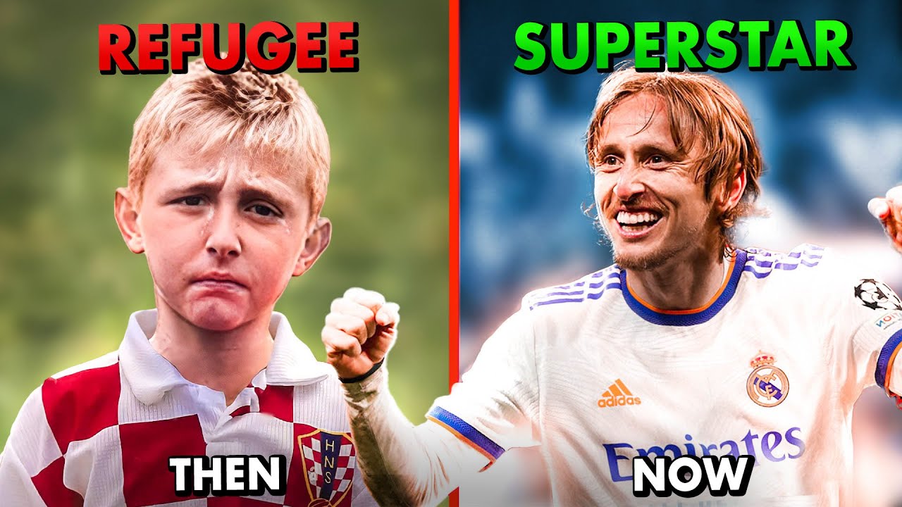 Luka Modric grew up in constant danger, and against all odds became a superstar background