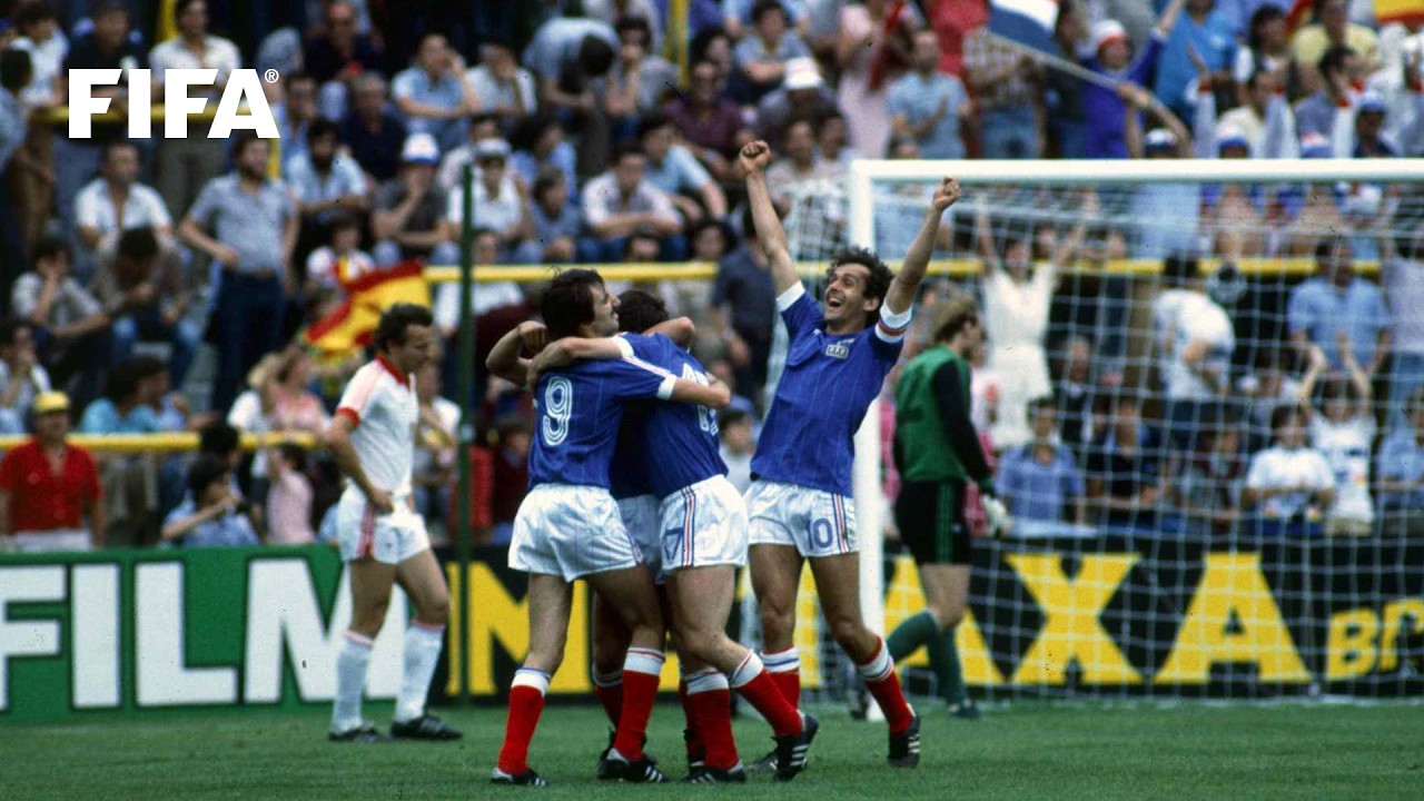 Platini, Papin & France | All Goals | FIFA World Cup 1978 - 1986