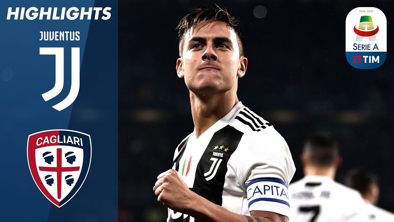 Juventus 3-1 Cagliari | Juve Secure 10th Win of the Season | Serie A backdrop