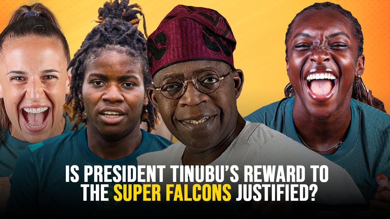 Is President Tinubu's Rewards To The Super Falcons For Winning The 2024 WAFCON Justified? background