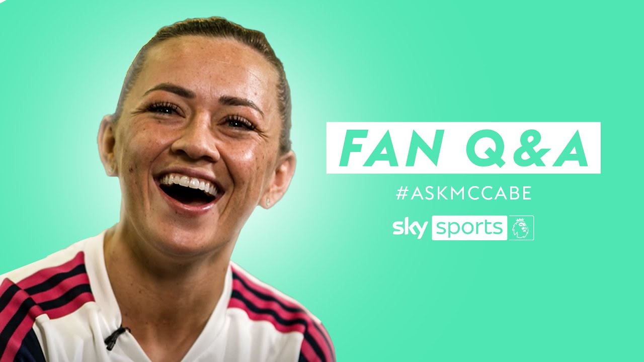 Katie McCabe reveals the BEST player she's ever played against! | Fan Q&A | #AskMcCabe background