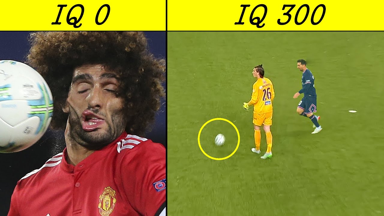 IQ Level 0 to Level 300 in Football background