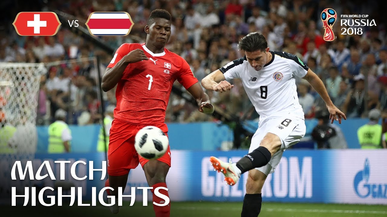 Switzerland v Costa Rica | 2018 FIFA World Cup | Match Highlights backdrop