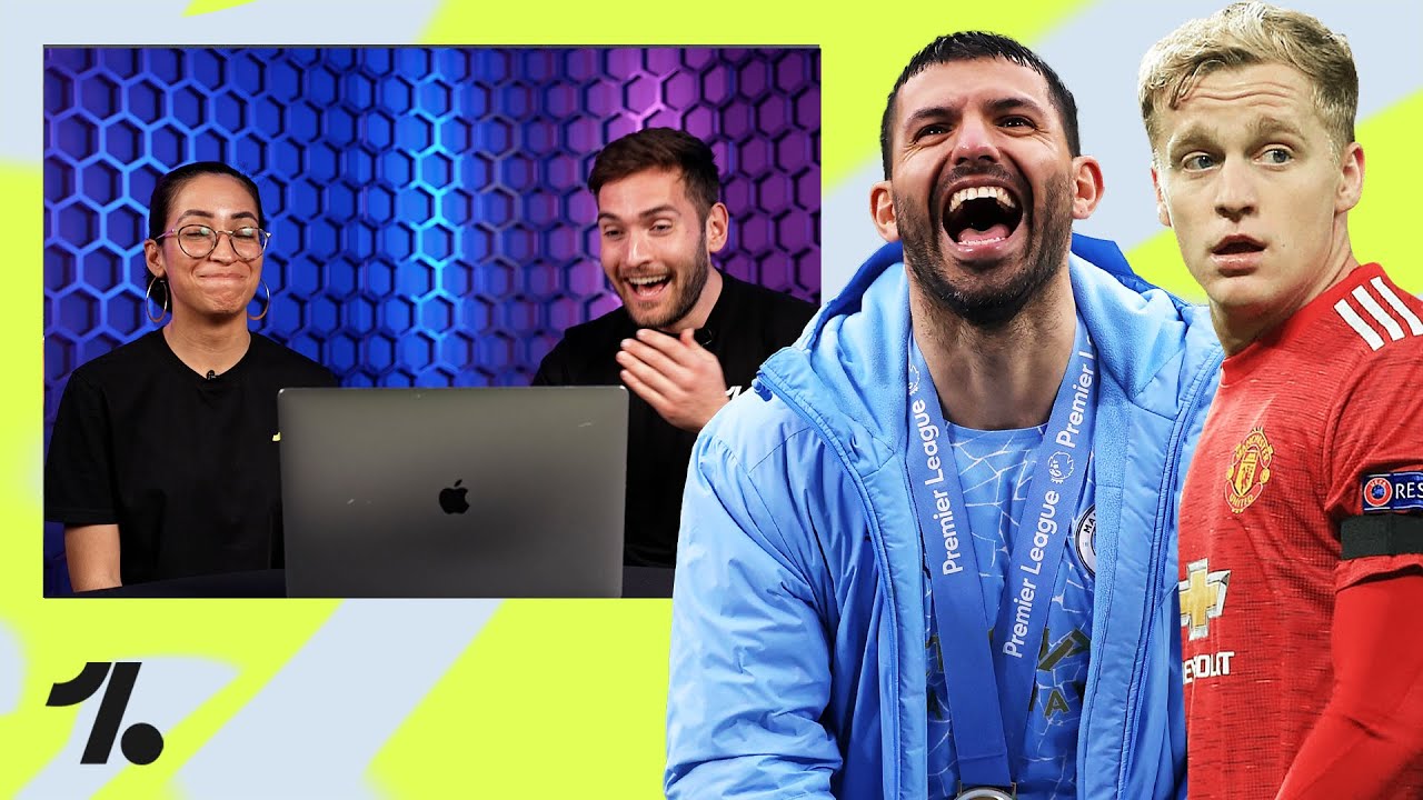 REACTING to our Premier League predictions 2020/21! background