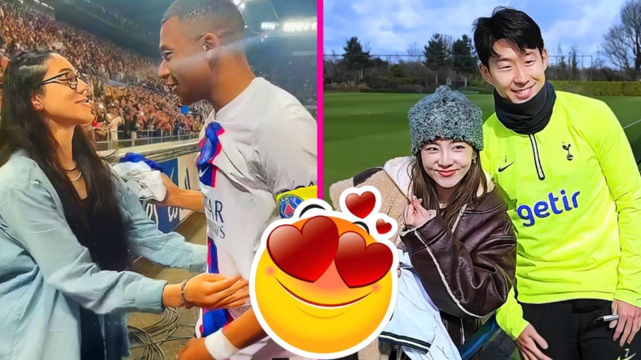 When Football Players meet very CUTE Girls😍 background