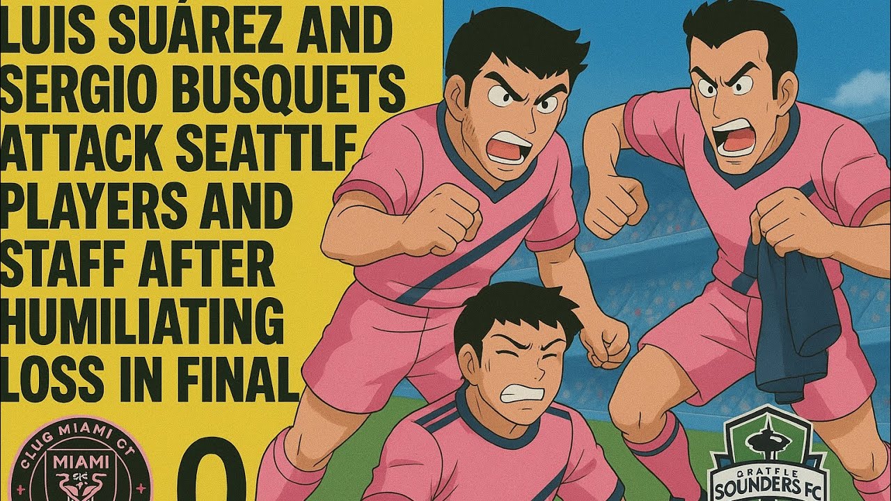 Luis Suarez spits at Seattle Sounder staff member!