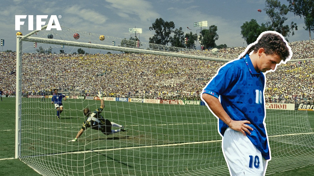 Full Penalty Shoot-out | Baggio Heartbreak | Brazil Joy In 1994