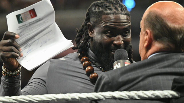 Oba Femi to Paul Heyman: “This time I’m fighting to kill The Beast”: Raw highlights, May 25, 2026 background