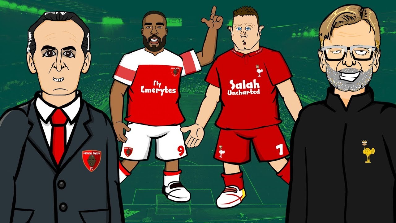 Arsenal 1-1 Liverpool REACTION: Lacazette goal denies Klopp 📺 GOGGLE IN THE BOX with 442oons 📺 background