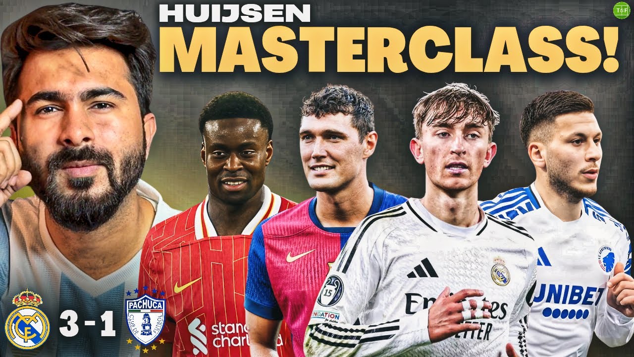 Dean Huijsen Masterclass For Madrid | Roony & Rashford to Barca Transfer News background