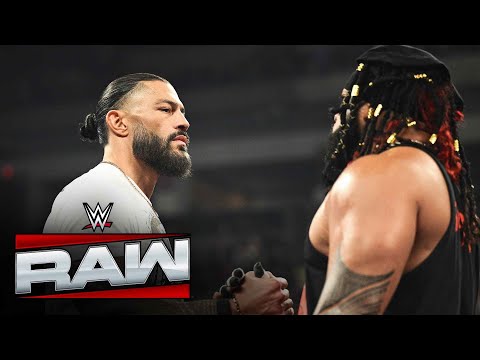 Roman Reigns y Jacob Fatu rumbo a Clash in Italy: Raw highlights, 25 de Mayo 2026 background