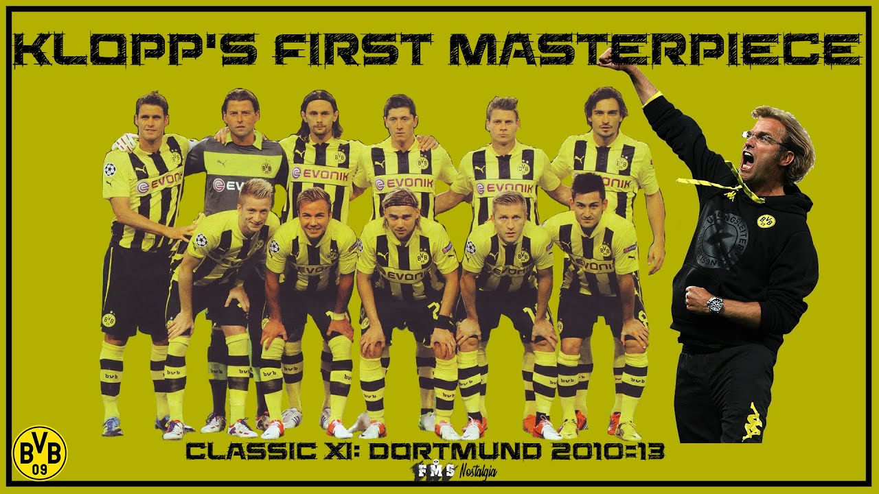 Jurgen Klopp's Dortmund Tactics | Borussia 2010-13 | Klopp’s First Masterpiece | Classic XI background