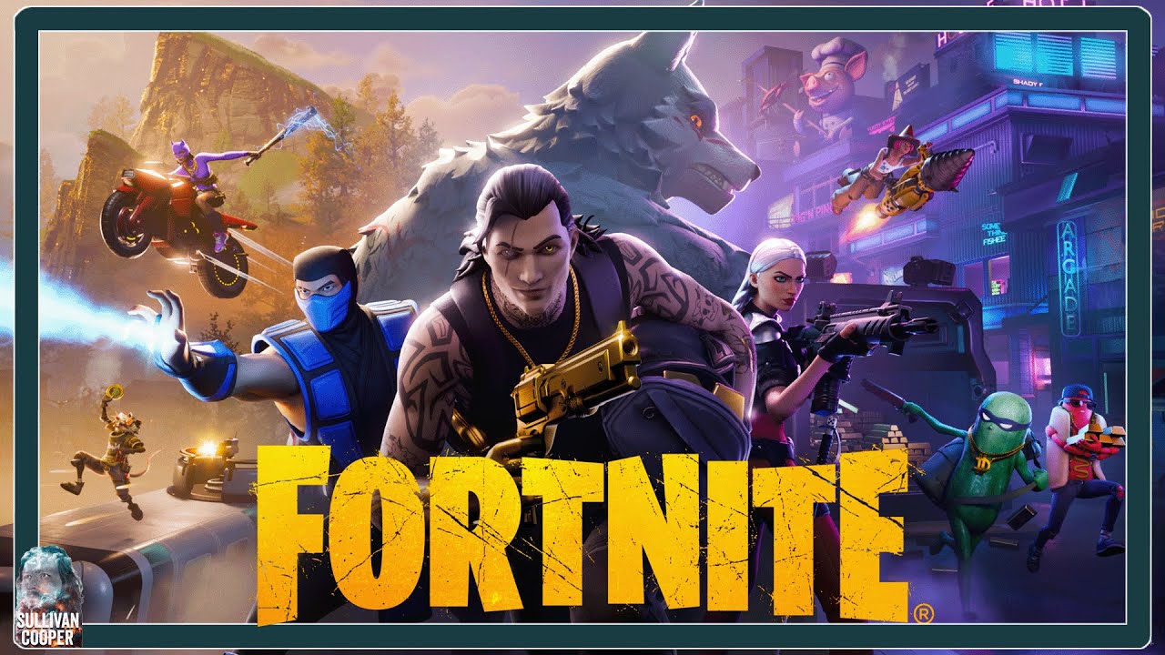 WIR WERDEN WACH MIT...FORTNITE - BATTLE ROYALE - LET'S PLAY - DEUTSCH background