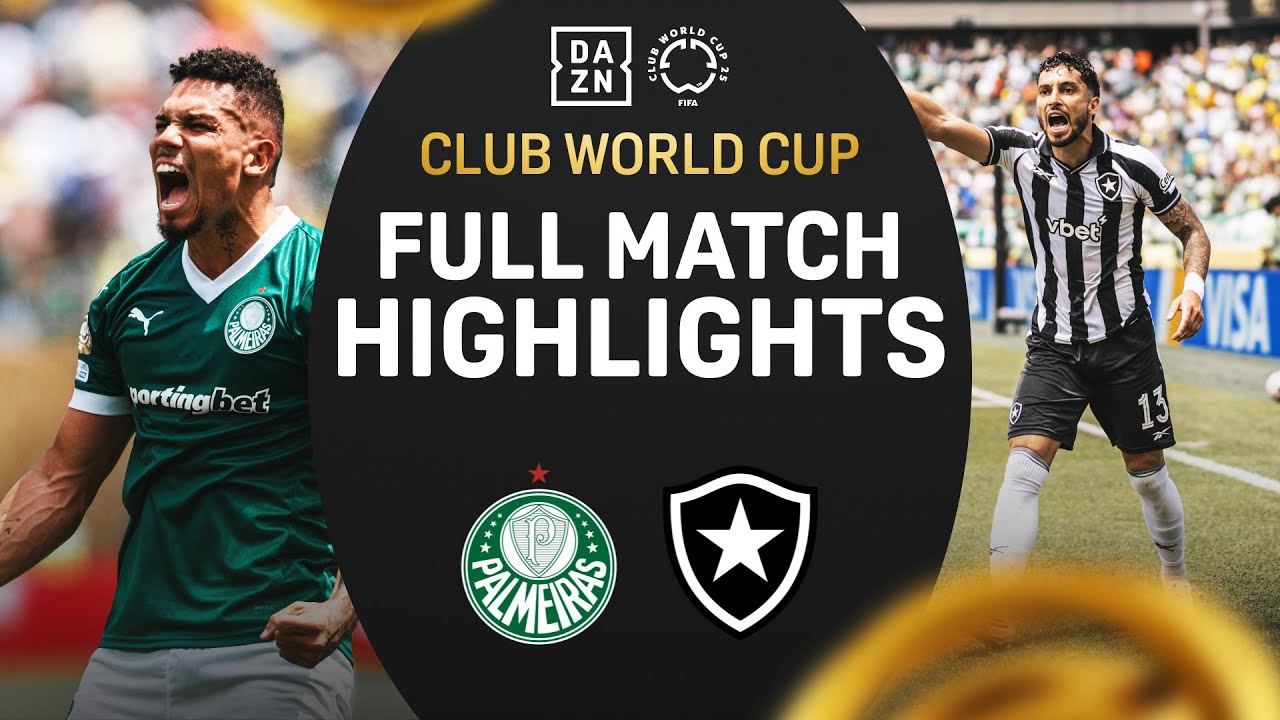 Palmeiras Have DRAMA Filled Match Against Botafogo | FIFA Club World Cup Highlights background