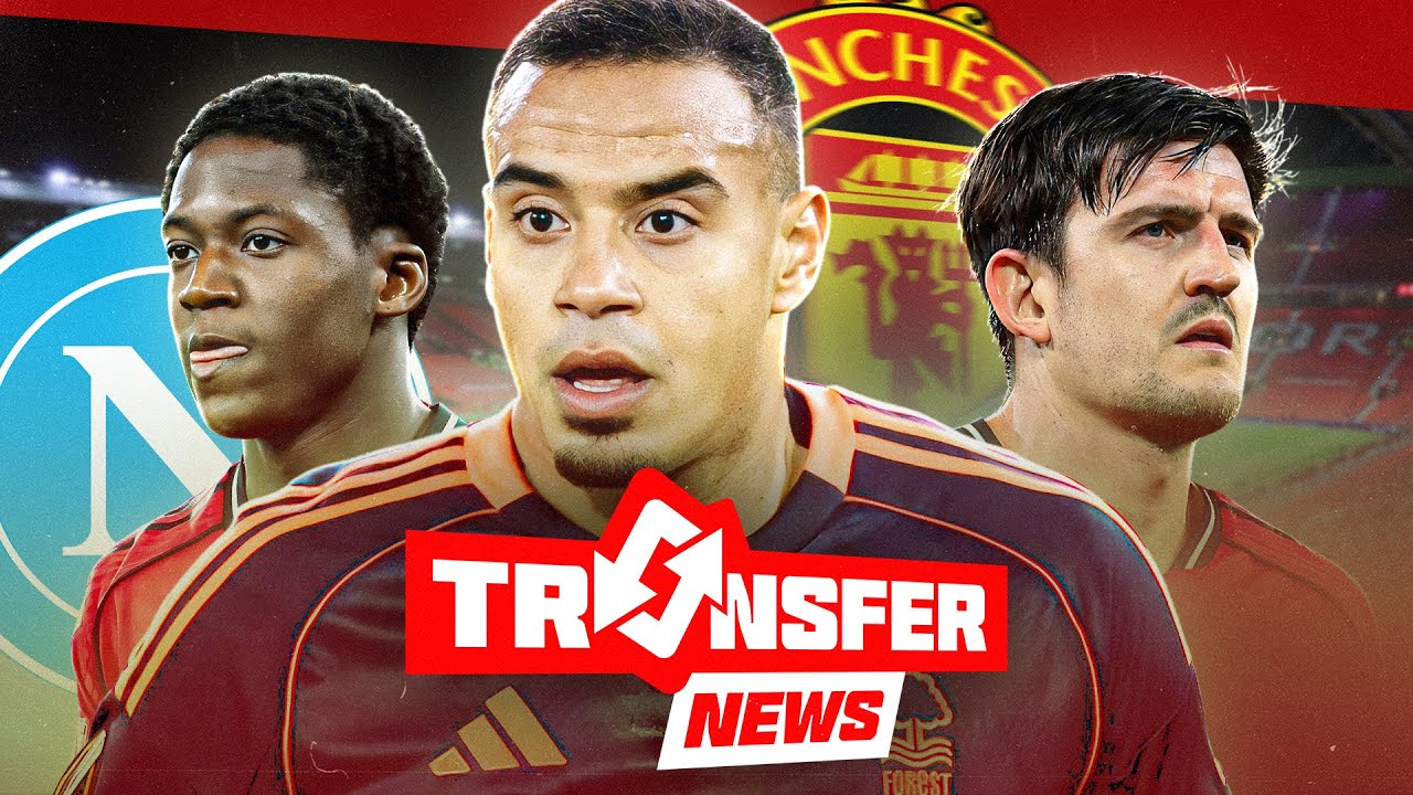 Manchester United Want Murillo To Harry Maguire Replacement! | Mainoo Leaving?! | Transfers News background