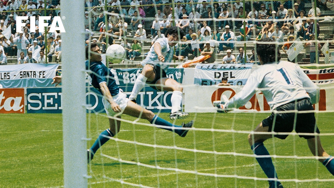 Maradona, Batistuta & Argentina | Every FIFA World Cup Goal (1986-1998)
