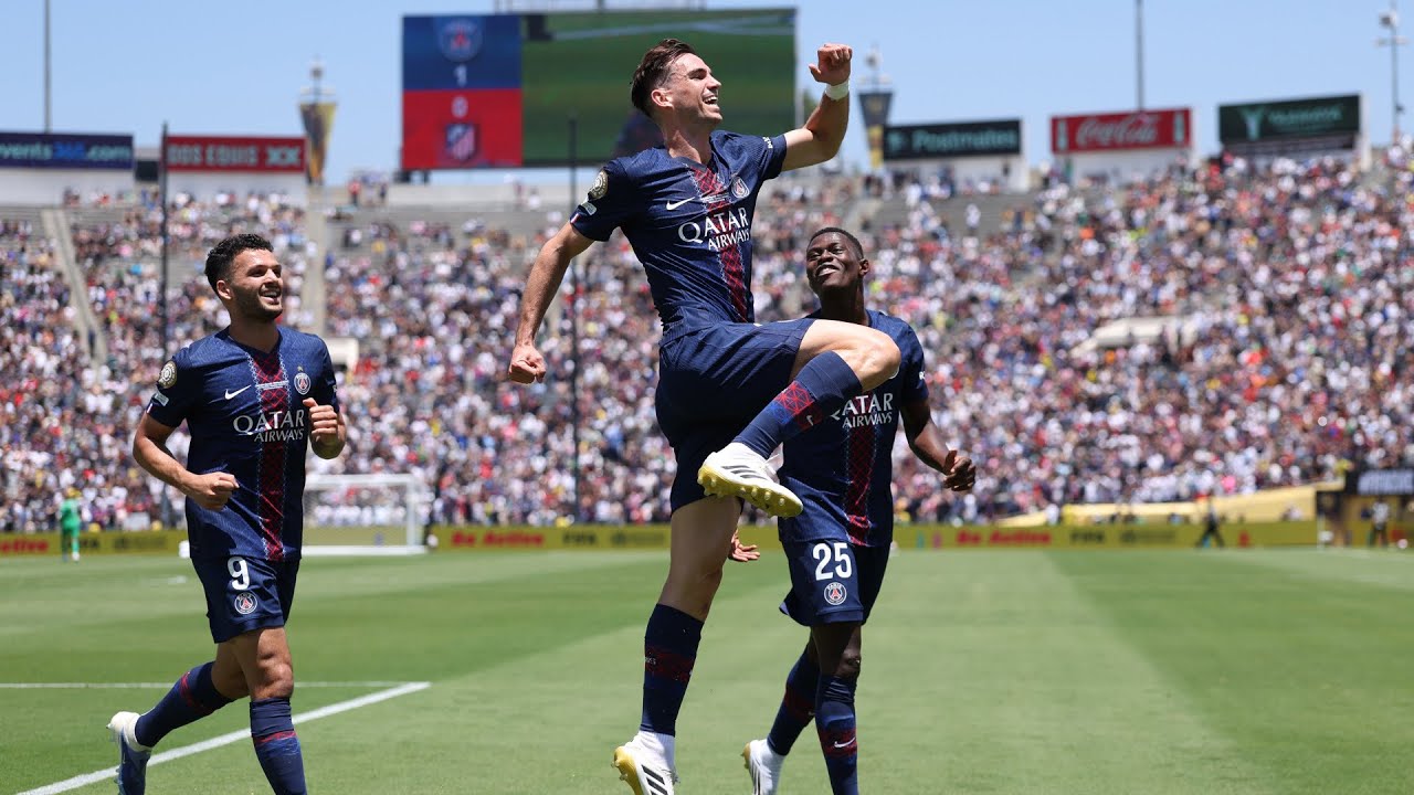 Fabián Ruiz GOAL Gives PSG The Lead Against Atlético de Madrid background