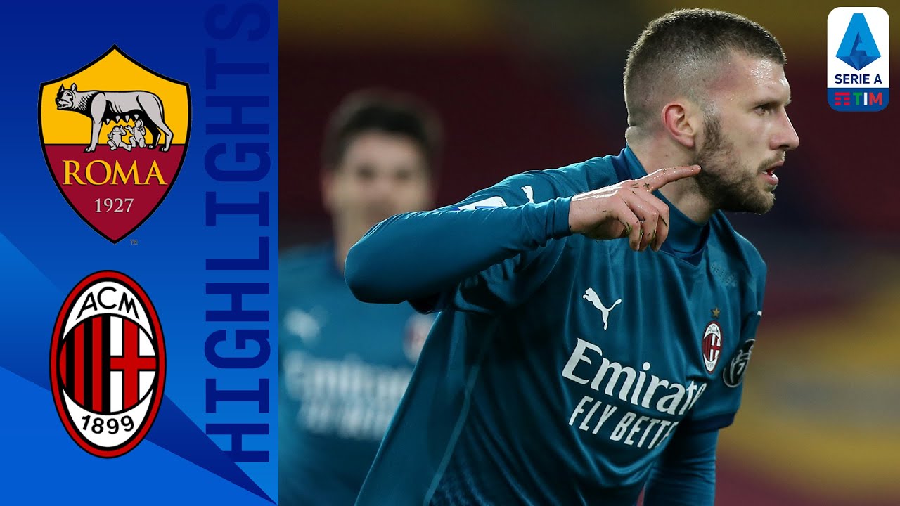 Roma 1-2 Milan | Milan keep the pressure on Inter with a big away win at Roma | Serie A TIM background