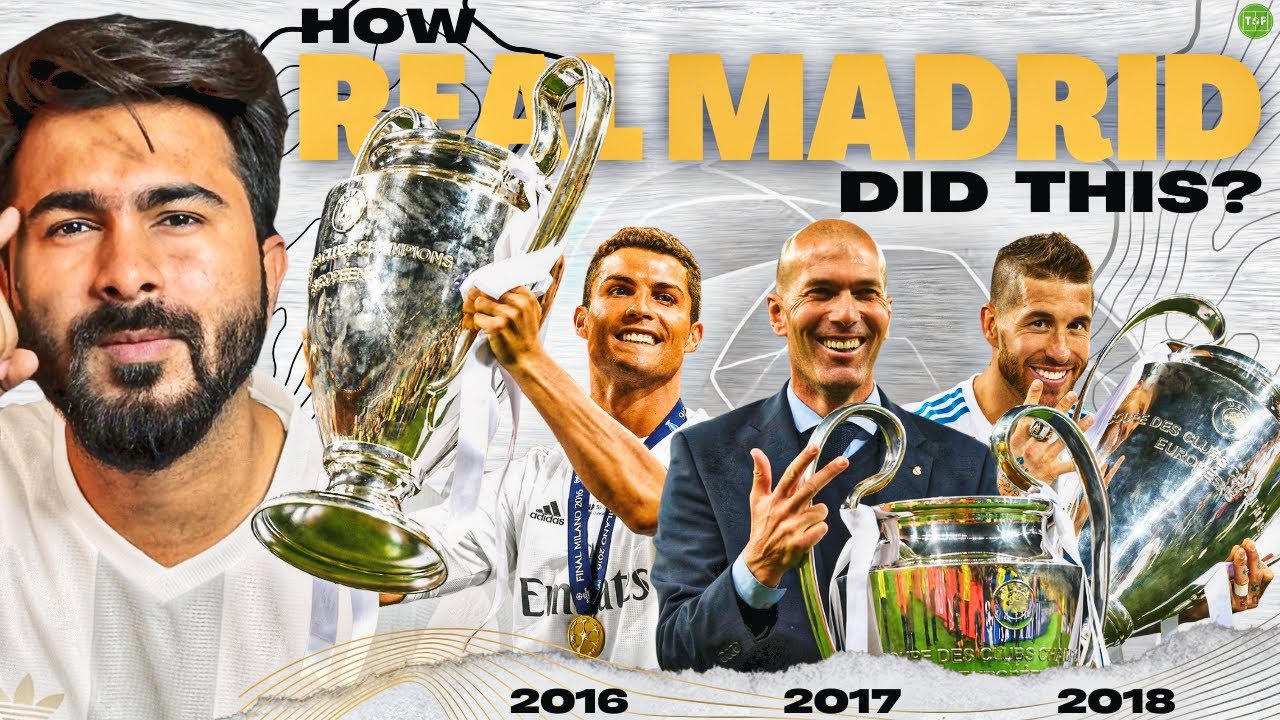 How Real Madrid Did The 3 Peat Under Zidane | A Record For The Ages! background
