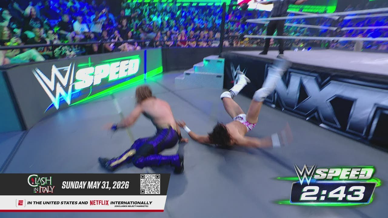 Nathan Frazer vs. Romeo Moreno | Speed Tournament Match: NXT highlights, May 26, 2026 background