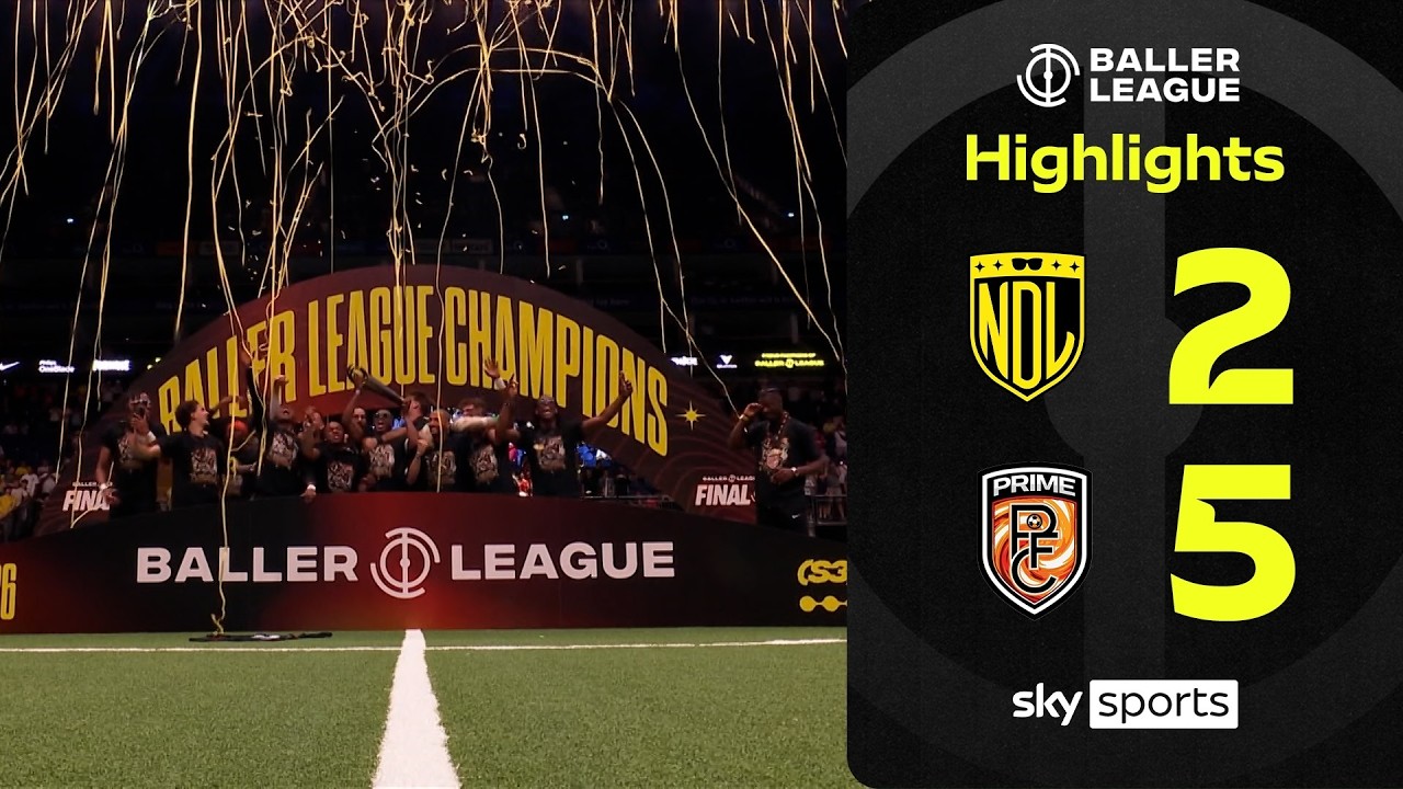 KSI's Prime THUMP Niko's NDL to win BL S3! 🤩 | NDL FC 2 vs 5 Prime FC | Baller League Highlights