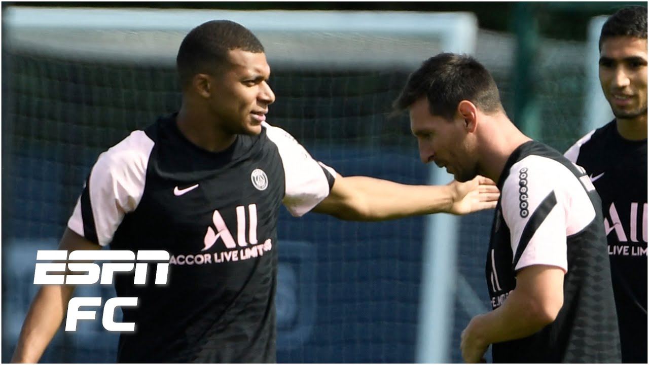 Is Kylian Mbappé unhappy with Lionel Messi's move to PSG? | ESPN FC background
