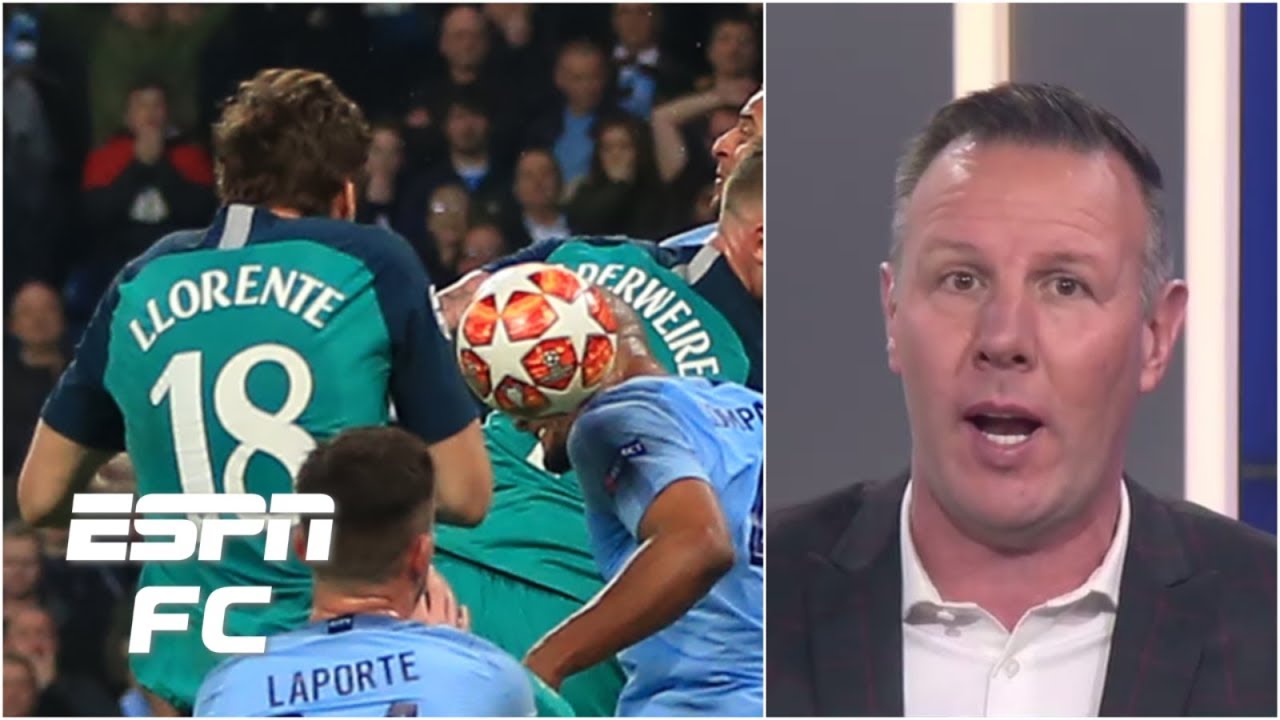 Man City vs. Spurs: 'I'm flabbergasted' by Llorente VAR review - Craig Burley | Champions League background
