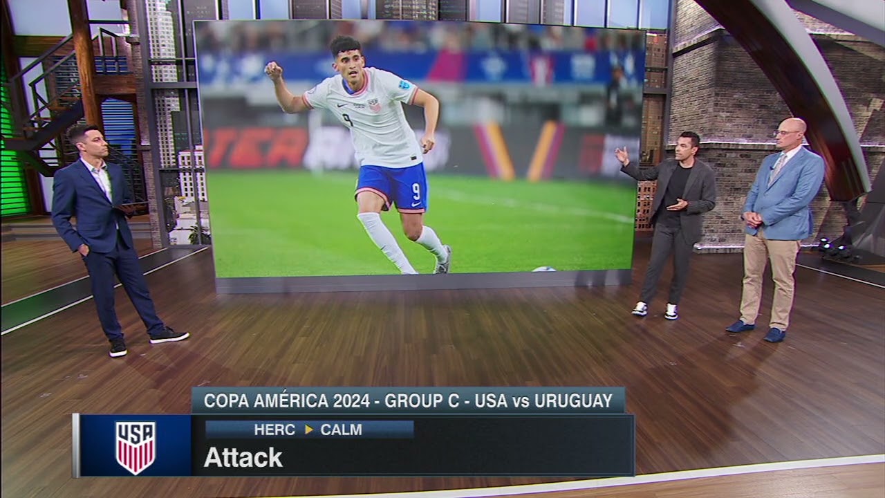 Are you worried about the #USMNT attack vs Uruguay? #futbolamericas background