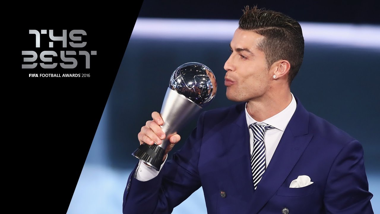 THE BEST FIFA MEN'S PLAYER 2016 - Cristiano Ronaldo WINNER background