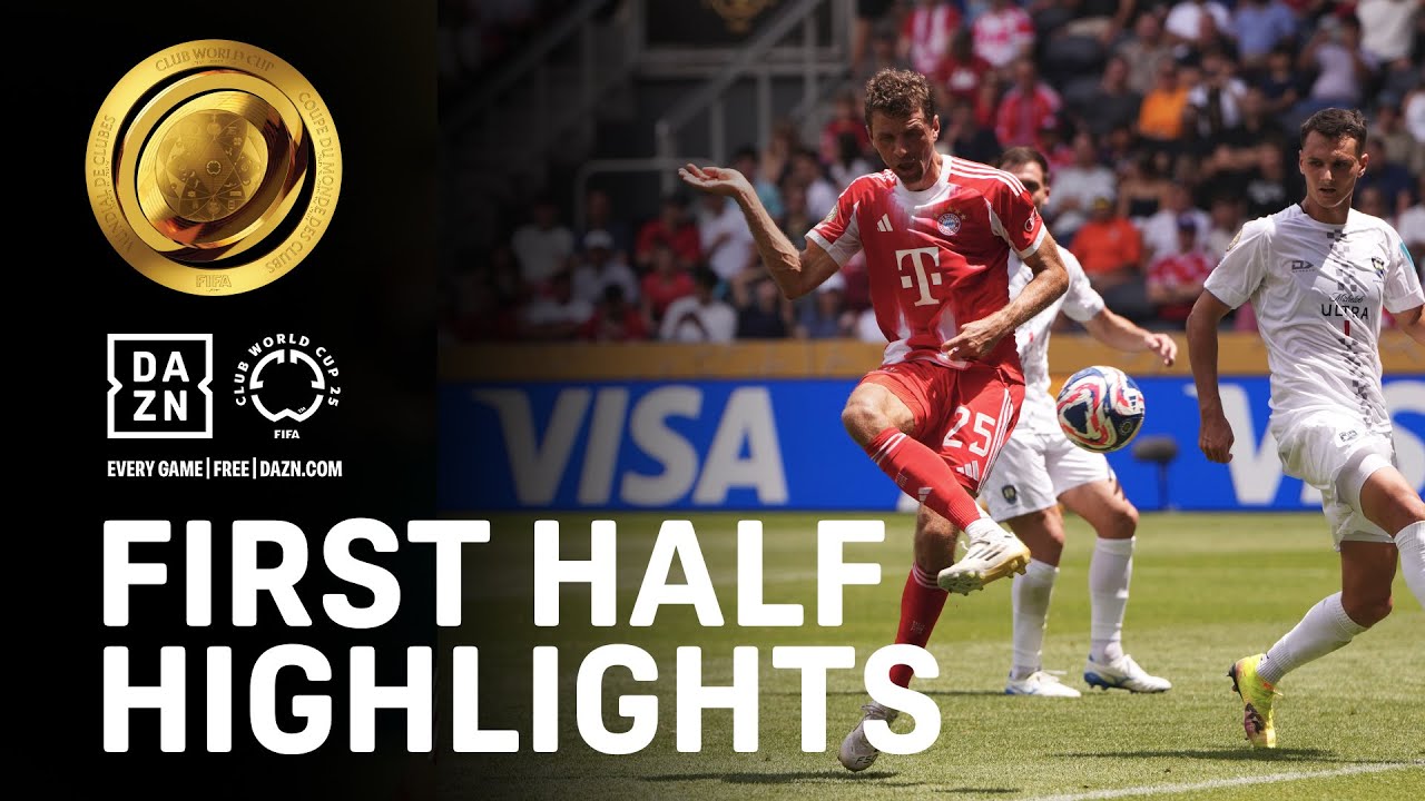 Bayern Munich Goes On A Goal Scoring BARRAGE Vs Auckland | FIFA Club World Cup First Half Highlights background