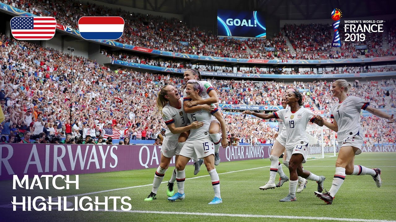 USA v Netherlands | FIFA Women’s World Cup France 2019 | THE FINAL background