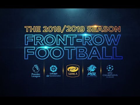 The 2018/2019 Season | Front-Row Football backdrop