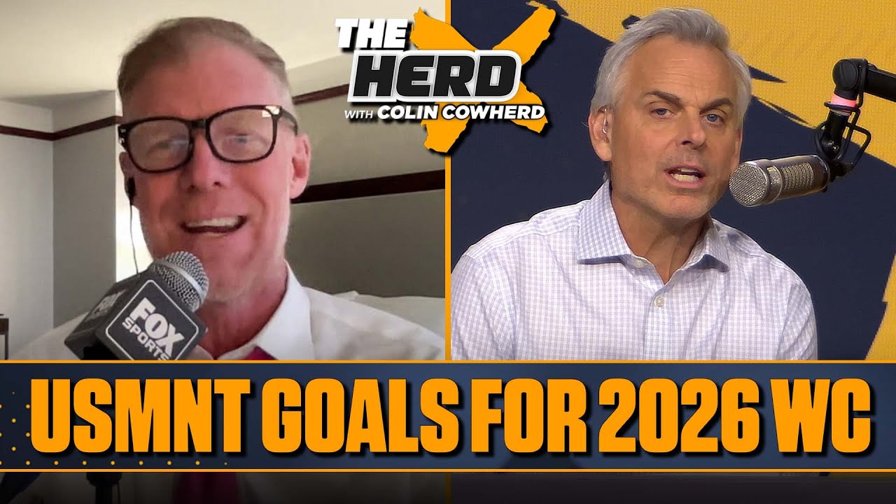 Alexi Lalas on Expectations for USMNT & 2026 FIFA World Cup Draw | FULL INTERVIEW | The Herd background