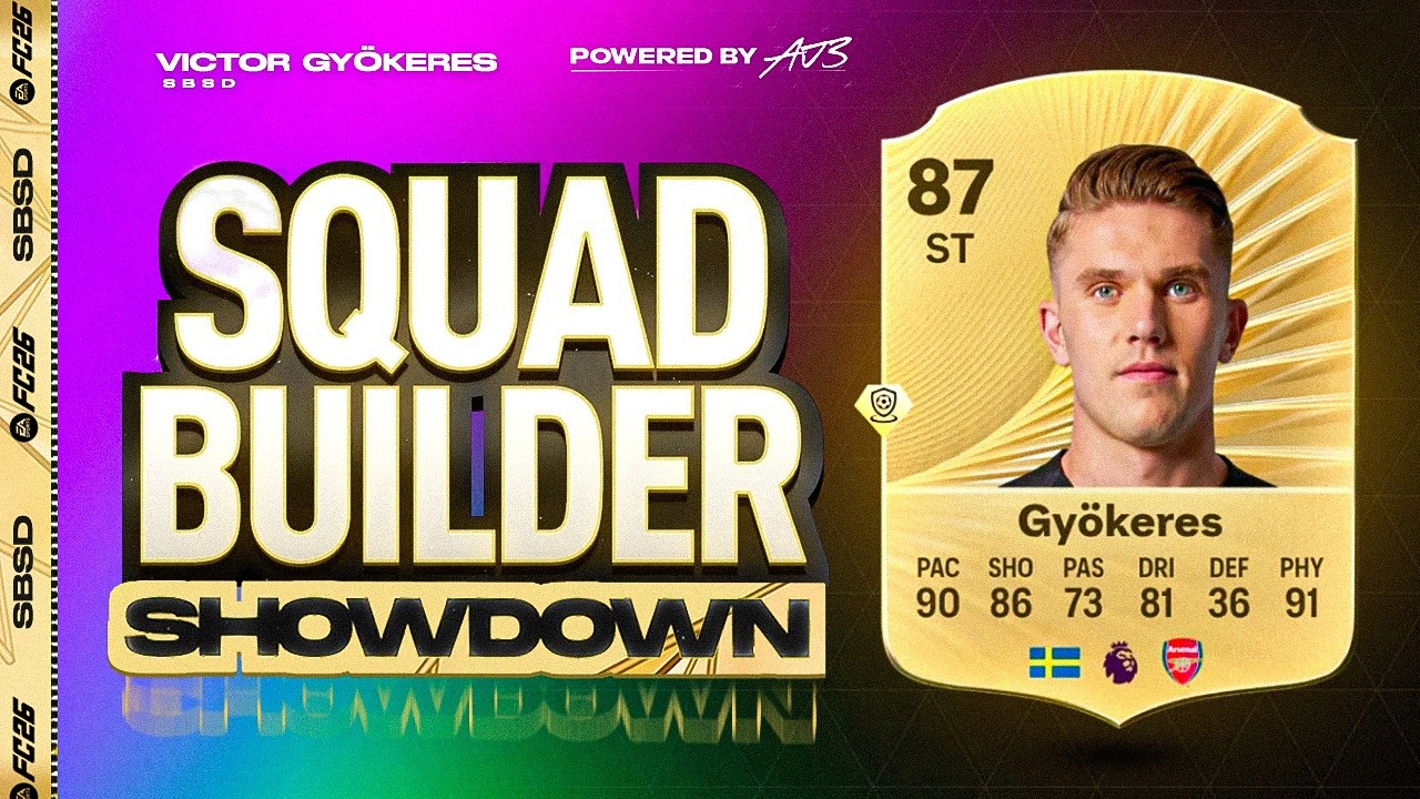 THE FIRST SQUAD BUILDER SHOWDOWN OF FC26!!! background