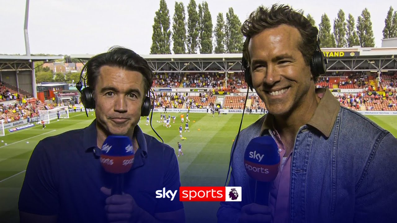 Ryan Reynolds and Rob Mac discuss Wrexham’s journey to the Championship 📈 background