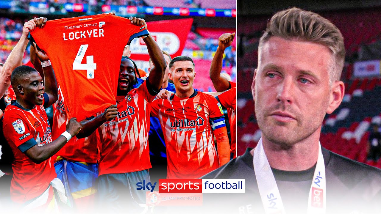 'The only thing I'm thinking about right now is Tom Lockyer' đ§Ą | Rob Edwards breaks into tears