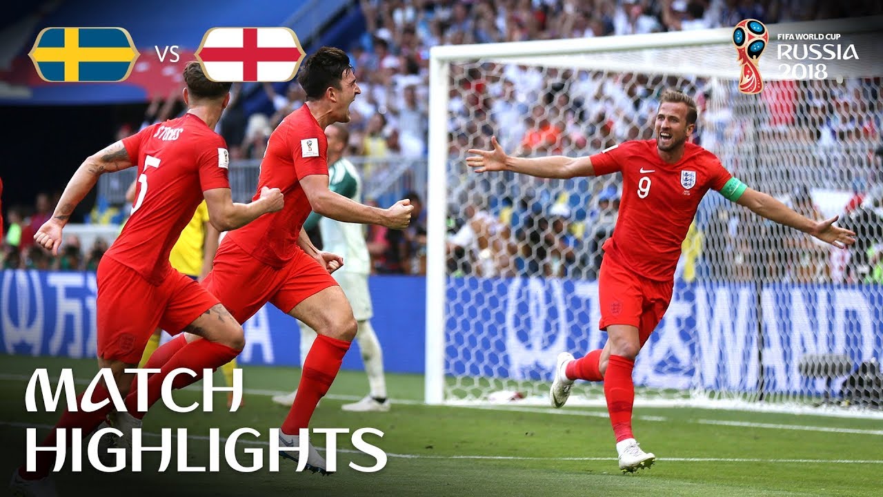 Sweden v England | 2018 FIFA World Cup | Match Highlights background