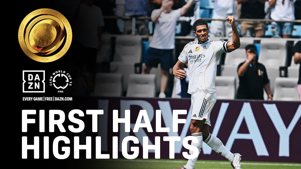 10-Man Real Madrid Storm Ahead Against Pachuca | FIFA Club World Cup Half Time Highlights